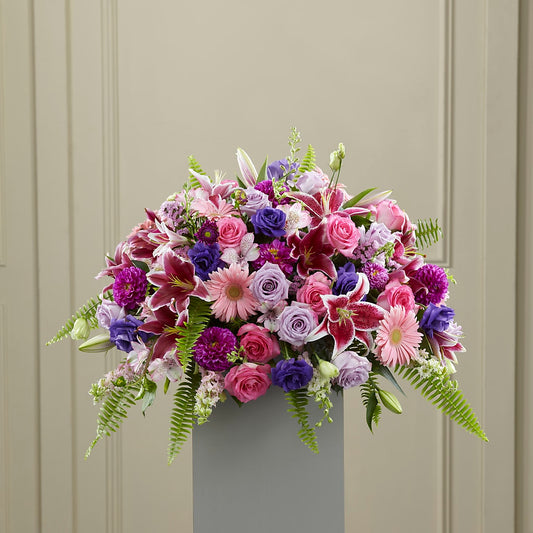 Fare Thee Well Pedestal – BERMAN'S FLOWERS, Kingsburg CA