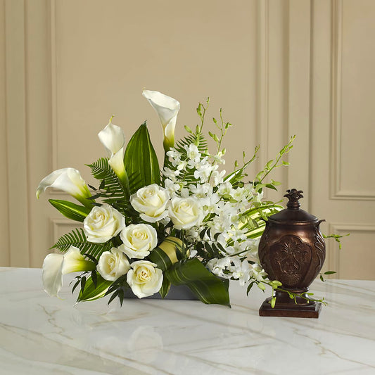 At Peace Arrangement – BERMAN'S FLOWERS, Kingsburg CA