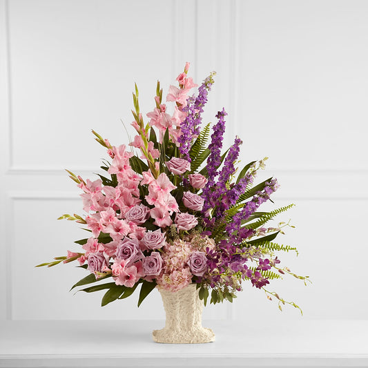 Flowing Garden Arrangement – BERMAN'S FLOWERS, Kingsburg CA