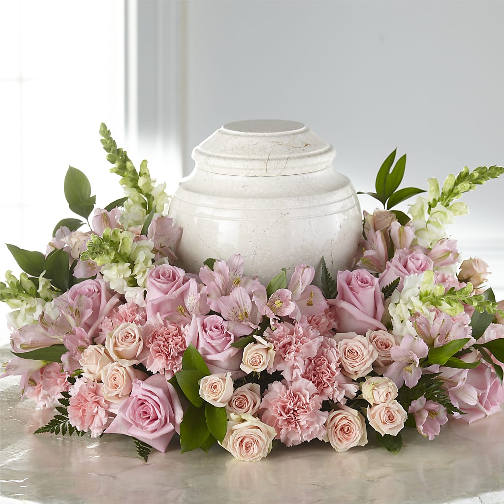 Blooms of Hope Cremation Adornment – BERMAN'S FLOWERS, Kingsburg CA
