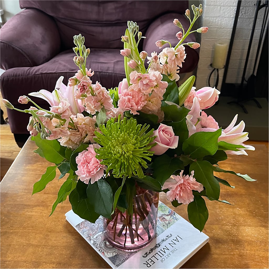 Pretty in Pink Bouquet – BERMAN'S FLOWERS, Kingsburg CA