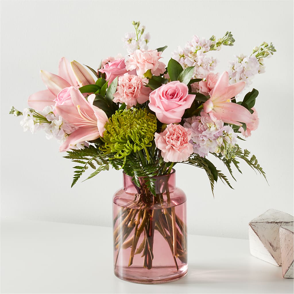Pretty in Pink Bouquet – BERMAN'S FLOWERS, Kingsburg CA