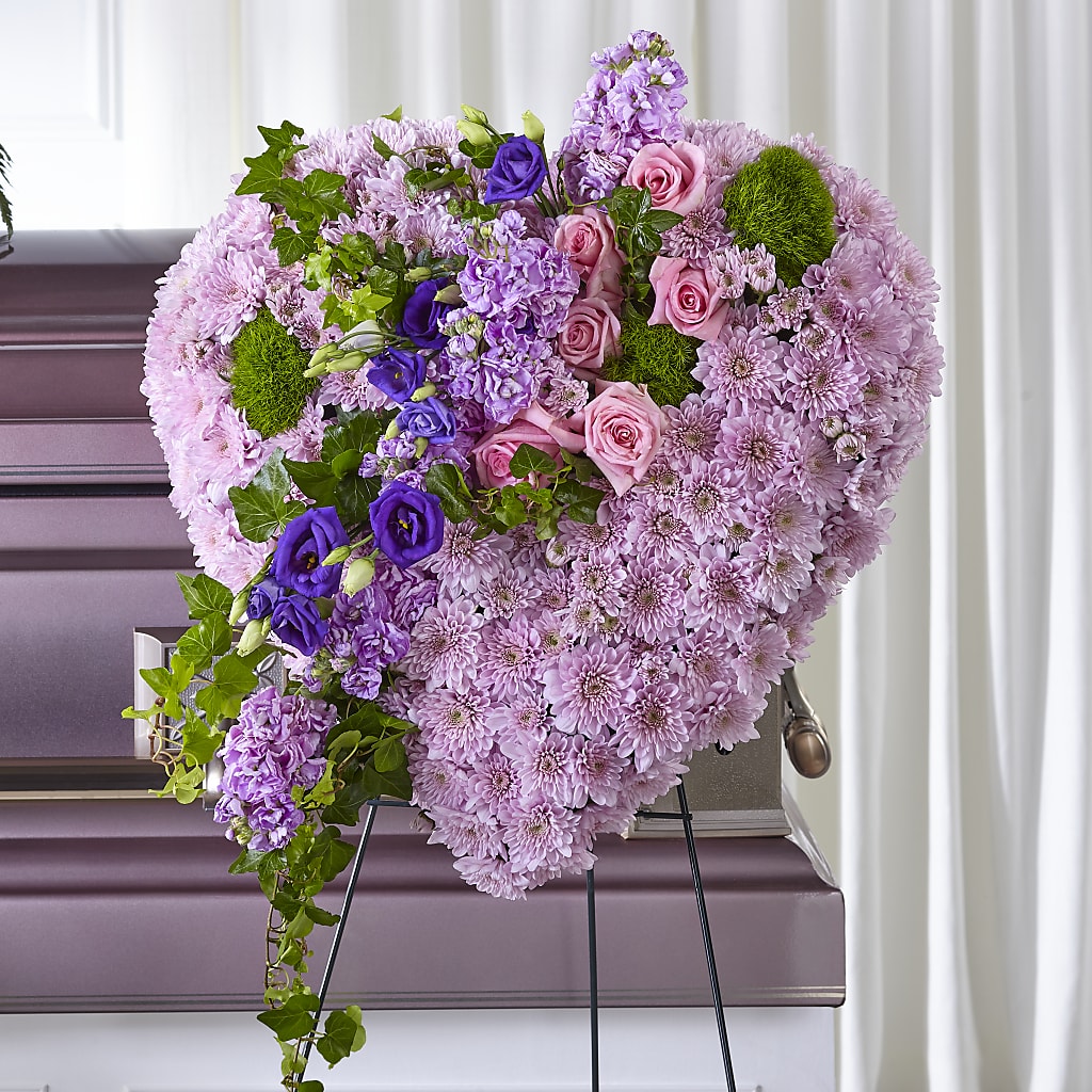 Treasured Love Standing Heart – BERMAN'S FLOWERS, Kingsburg CA