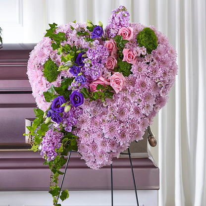 Treasured Love Standing Heart – BERMAN'S FLOWERS, Kingsburg CA