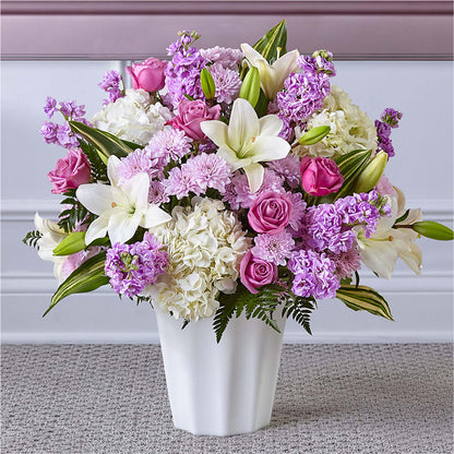 Heaven Sent Floor Basket – BERMAN'S FLOWERS, Kingsburg CA