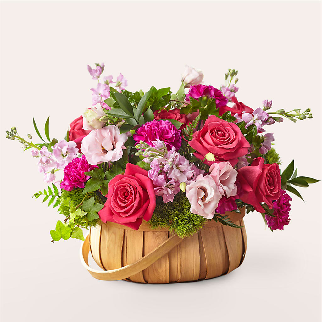 Radiance in Bloom Basket – BERMAN'S FLOWERS, Kingsburg CA