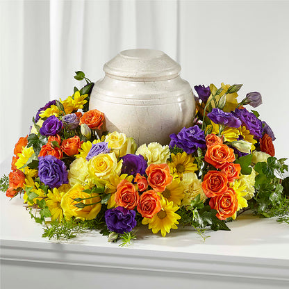 Blossoms of Remembrance Cremation Adornment – BERMAN'S FLOWERS, Kingsburg CA
