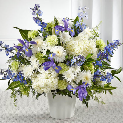 Soft Serenity Floor Basket – BERMAN'S FLOWERS, Kingsburg CA