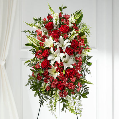 Everlasting Memory Standing Spray – BERMAN'S FLOWERS, Kingsburg CA