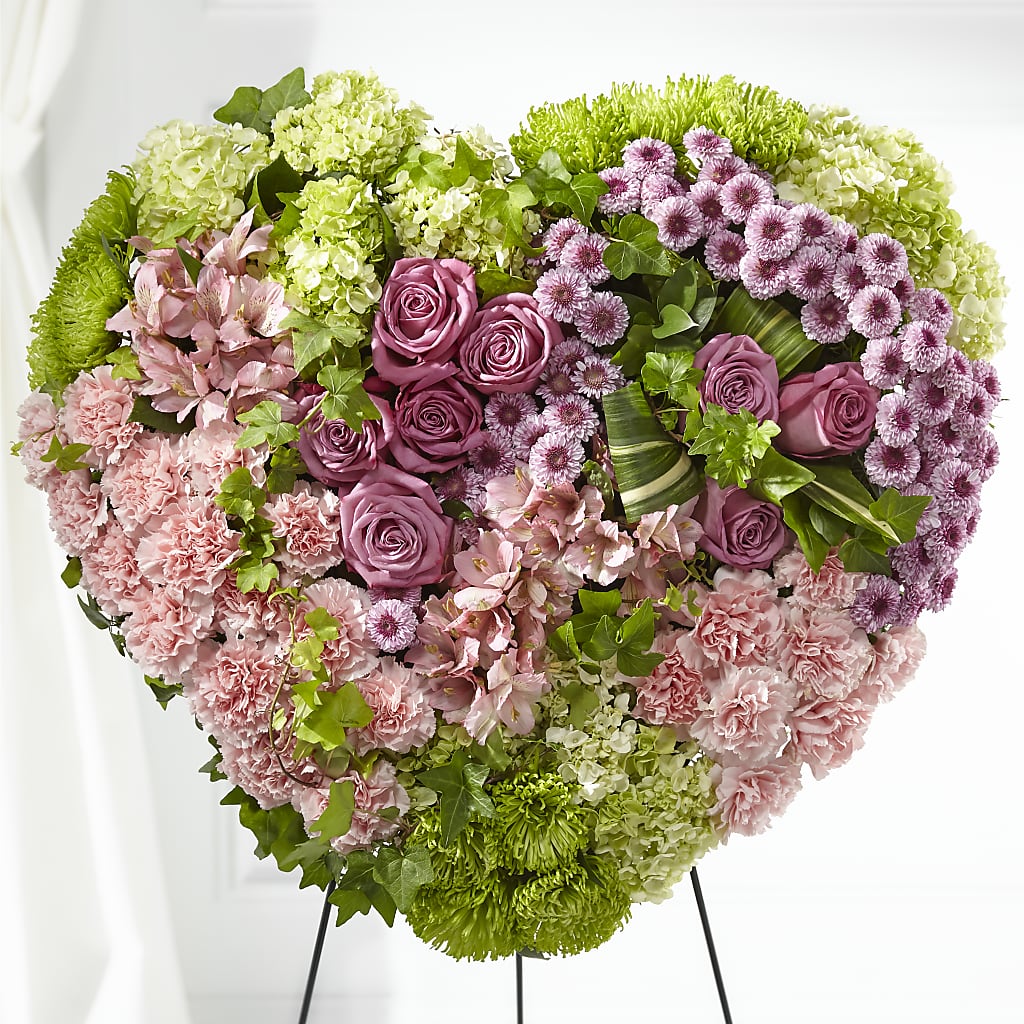 Heartwarming Standing Heart – BERMAN'S FLOWERS, Kingsburg CA