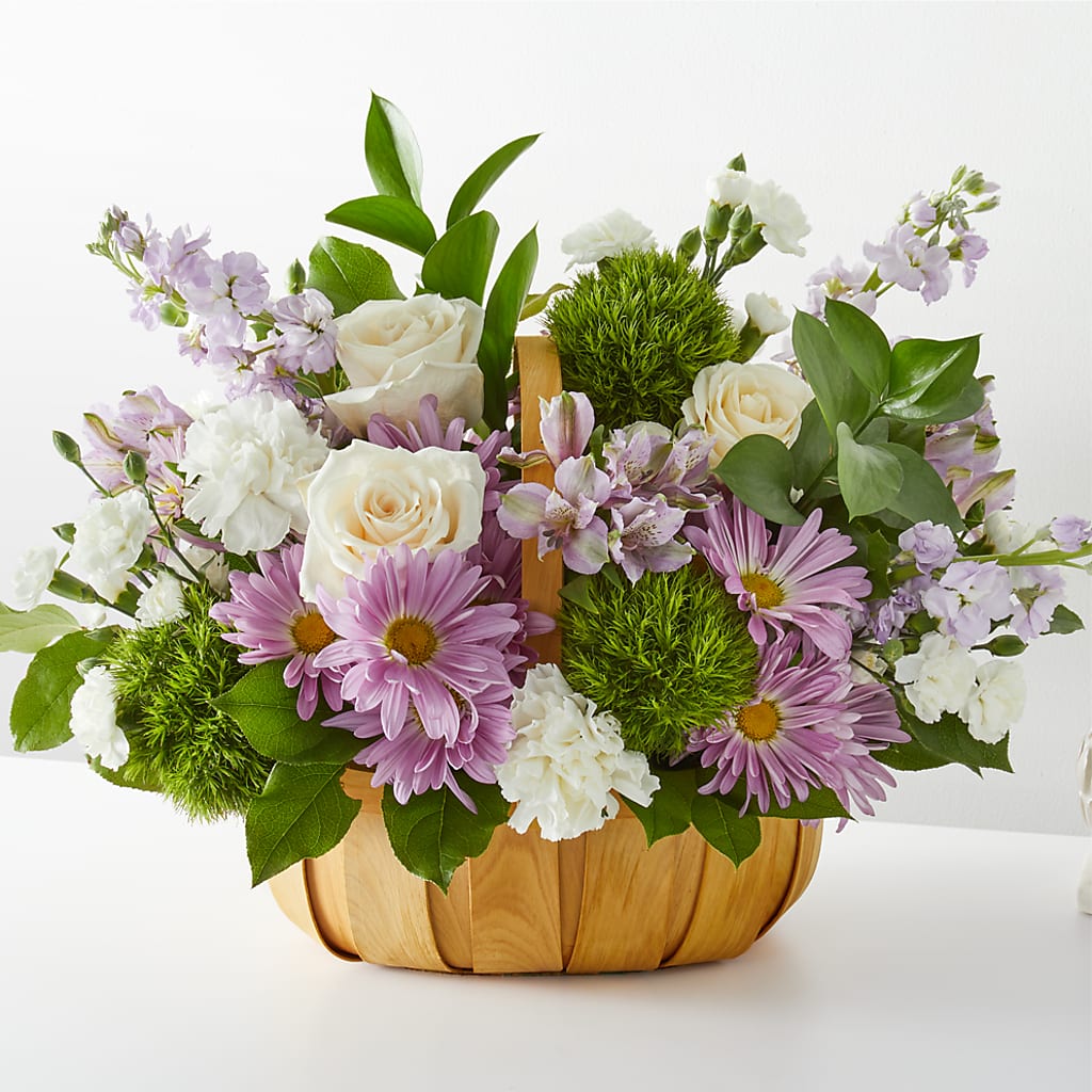 Peace & Love Basket – BERMAN'S FLOWERS, Kingsburg CA