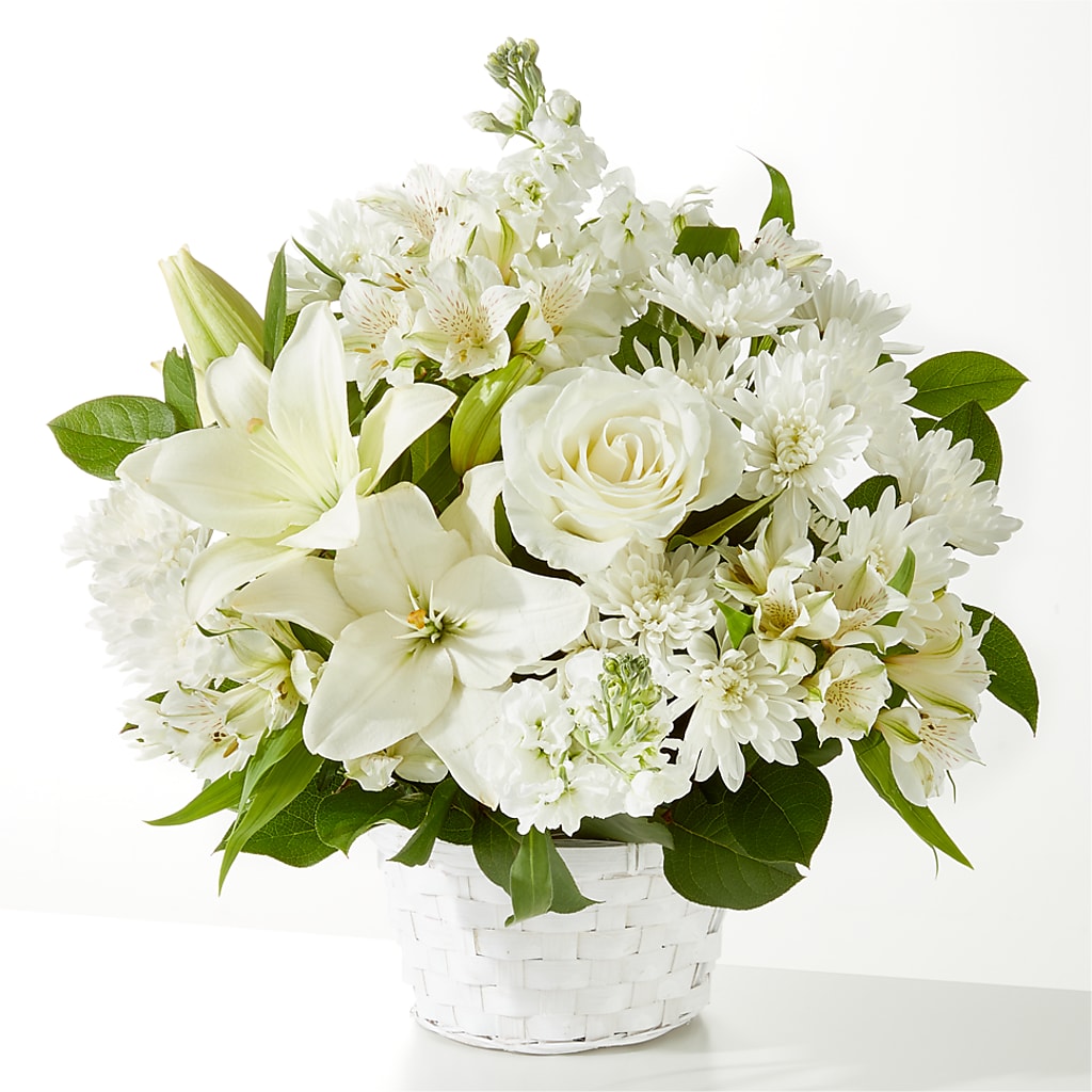Peaceful Reflections Arrangement – BERMAN'S FLOWERS, Kingsburg CA
