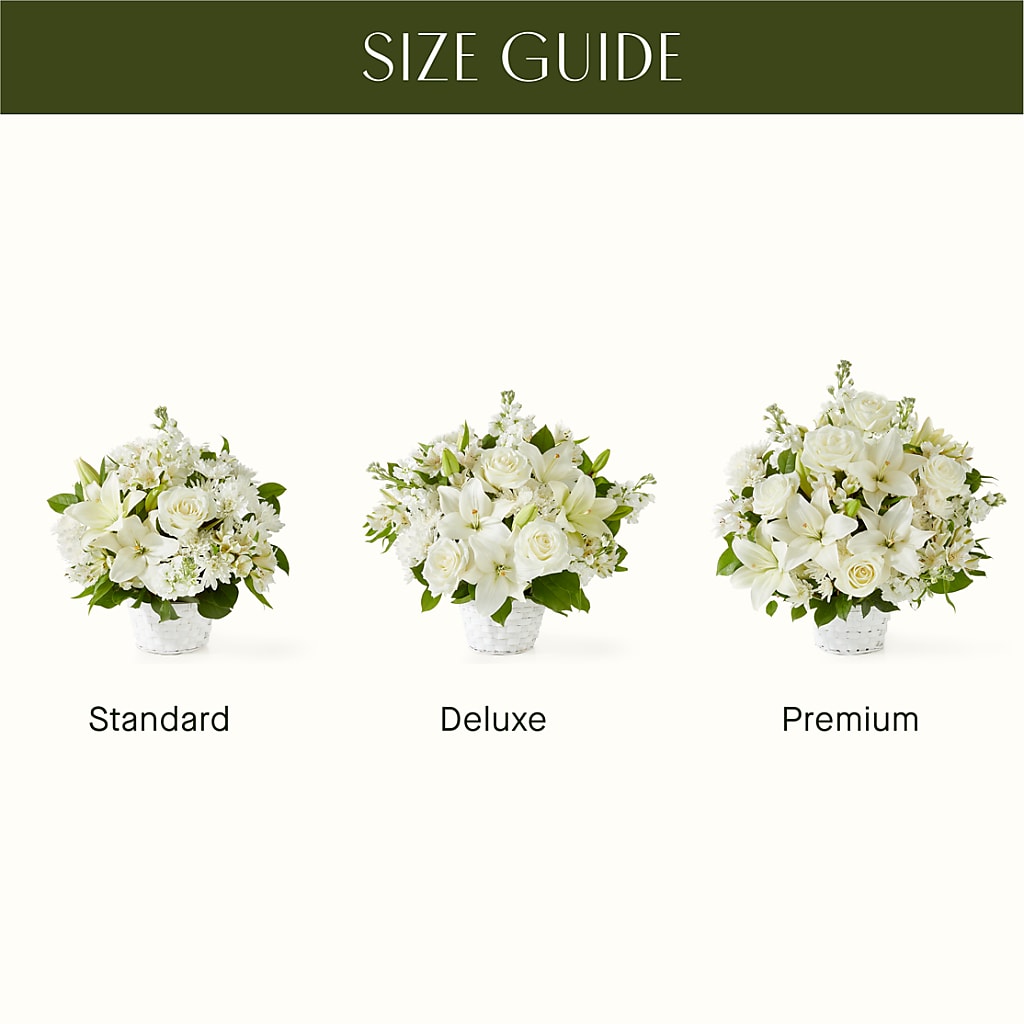 Peaceful Reflections Arrangement – BERMAN'S FLOWERS, Kingsburg CA