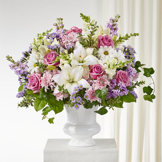 Remarkable Life Urn Arrangement – BERMAN'S FLOWERS, Kingsburg CA