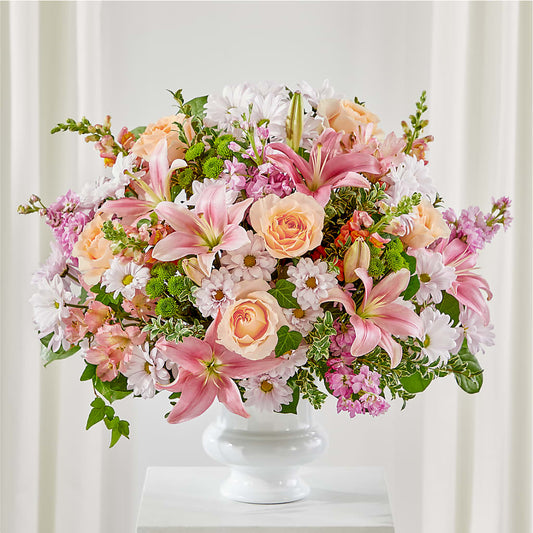 Heartfelt Gesture Urn Arrangement – BERMAN'S FLOWERS, Kingsburg CA