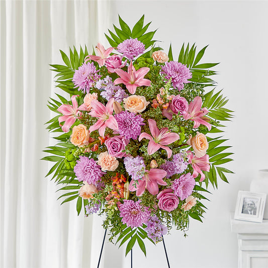 Love & Light Standing Spray – BERMAN'S FLOWERS, Kingsburg CA