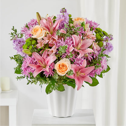 Supportive Embrace Tabletop Basket – BERMAN'S FLOWERS, Kingsburg CA