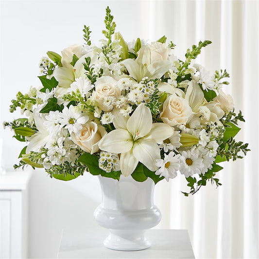 Uplifting Urn Arrangement – BERMAN'S FLOWERS, Kingsburg CA