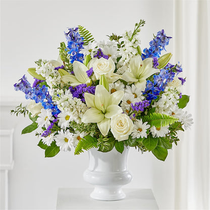 Expressions of Hope Urn Arrangement – BERMAN'S FLOWERS, Kingsburg CA