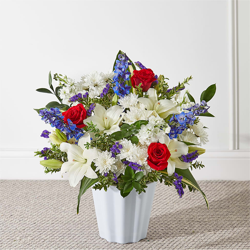 Consoled Floor Basket – BERMAN'S FLOWERS, Kingsburg CA