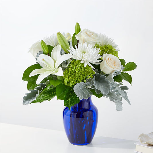 Snowy Dreams Bouquet – BERMAN'S FLOWERS, Kingsburg CA