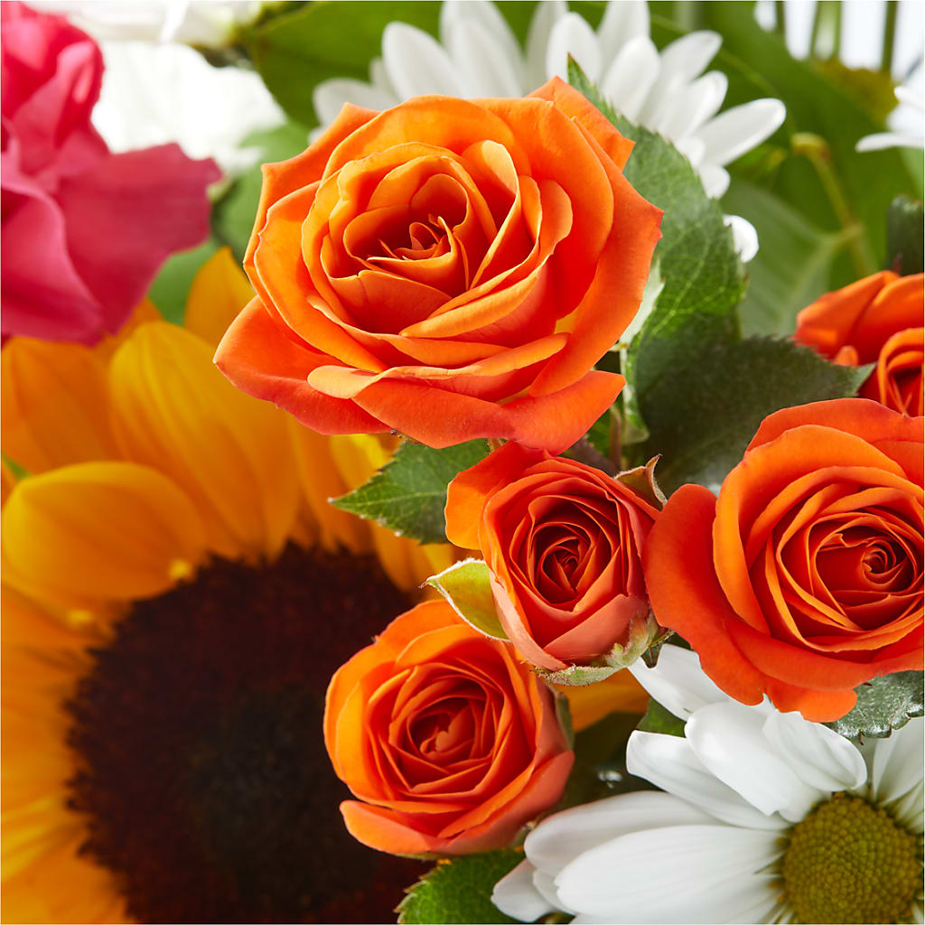 Sun-drenched Blooms Bouquet – BERMAN'S FLOWERS, Kingsburg CA