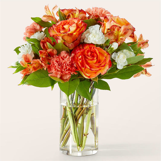 Apricot Glow Bouquet – BERMAN'S FLOWERS, Kingsburg CA