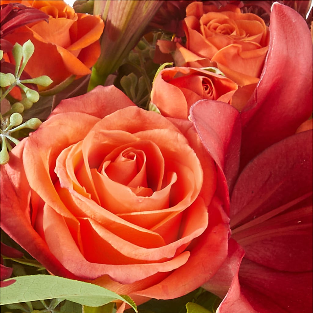 Crimson Leaves Bouquet – BERMAN'S FLOWERS, Kingsburg CA