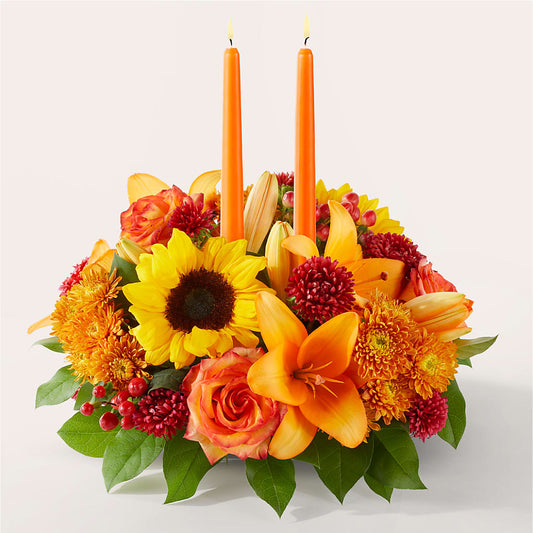 Grateful Centerpiece – BERMAN'S FLOWERS, Kingsburg CA