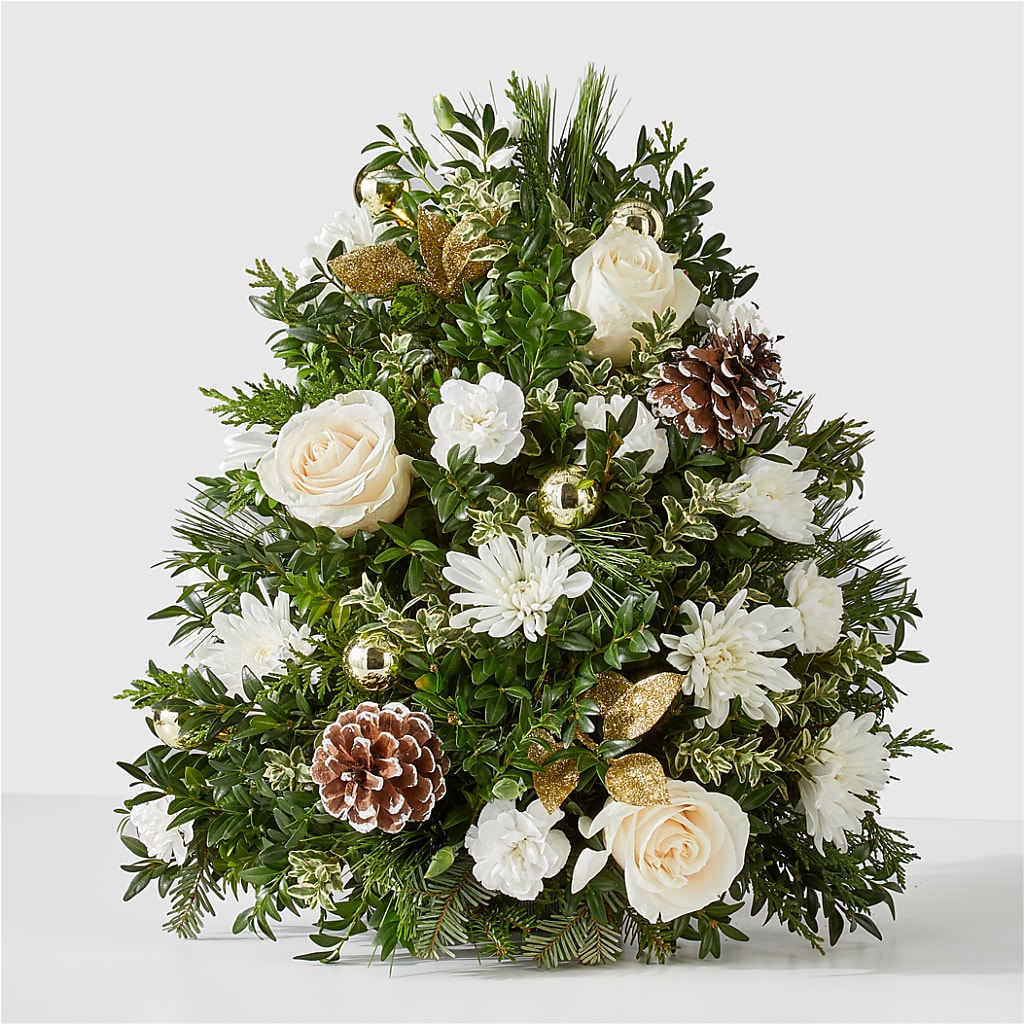 Snowed In Tree – BERMAN'S FLOWERS, Kingsburg CA