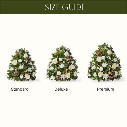 Snowed In Tree – BERMAN'S FLOWERS, Kingsburg CA