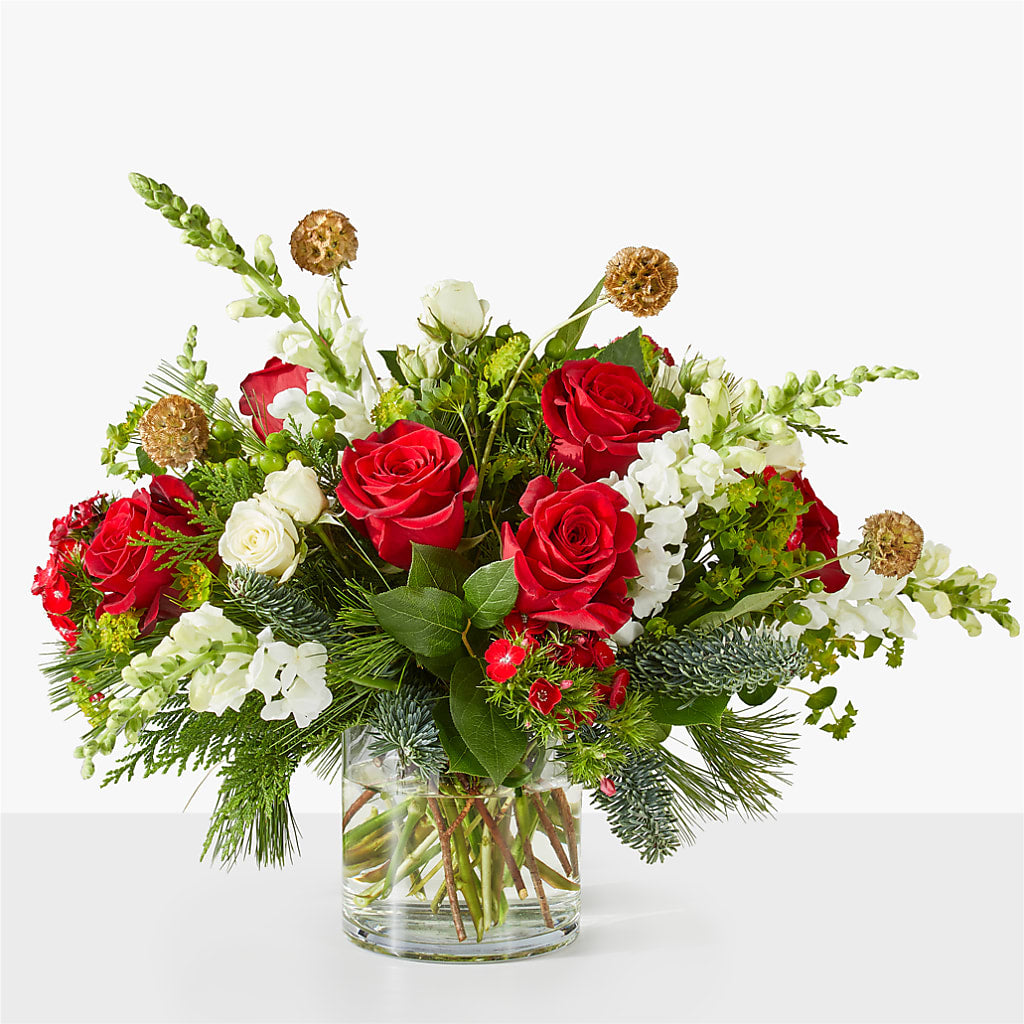 Deck the Halls Bouquet – BERMAN'S FLOWERS, Kingsburg CA