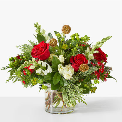 Deck the Halls Bouquet – BERMAN'S FLOWERS, Kingsburg CA