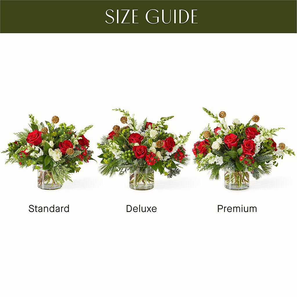 Deck the Halls Bouquet – BERMAN'S FLOWERS, Kingsburg CA