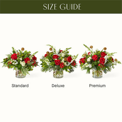 Deck the Halls Bouquet – BERMAN'S FLOWERS, Kingsburg CA