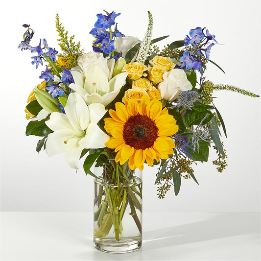 Wonderfully Sunny Bouquet – BERMAN'S FLOWERS, Kingsburg CA