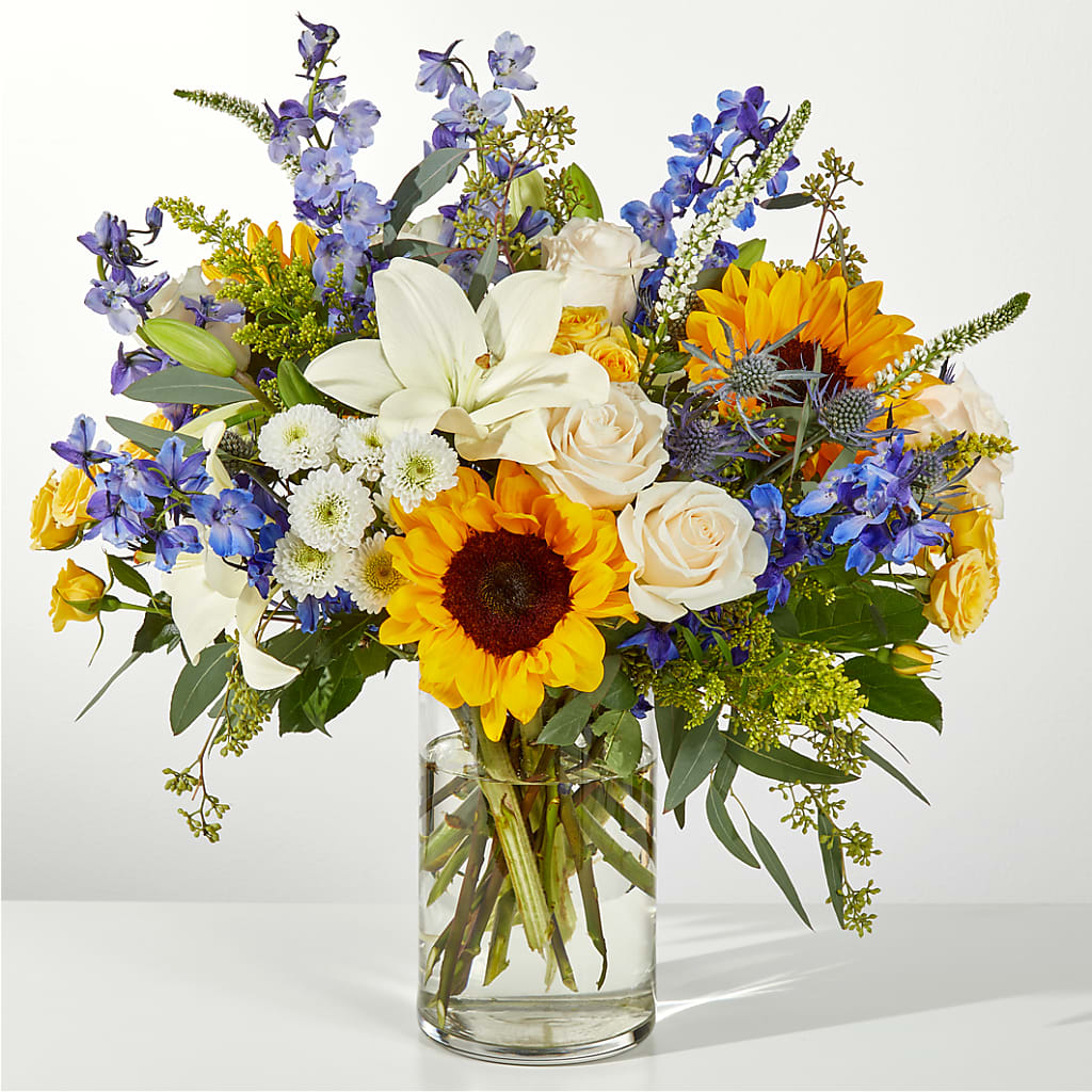 Wonderfully Sunny Bouquet – BERMAN'S FLOWERS, Kingsburg CA