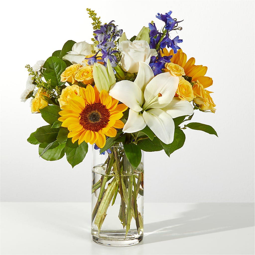 Wonderfully Sunny Bouquet – BERMAN'S FLOWERS, Kingsburg CA