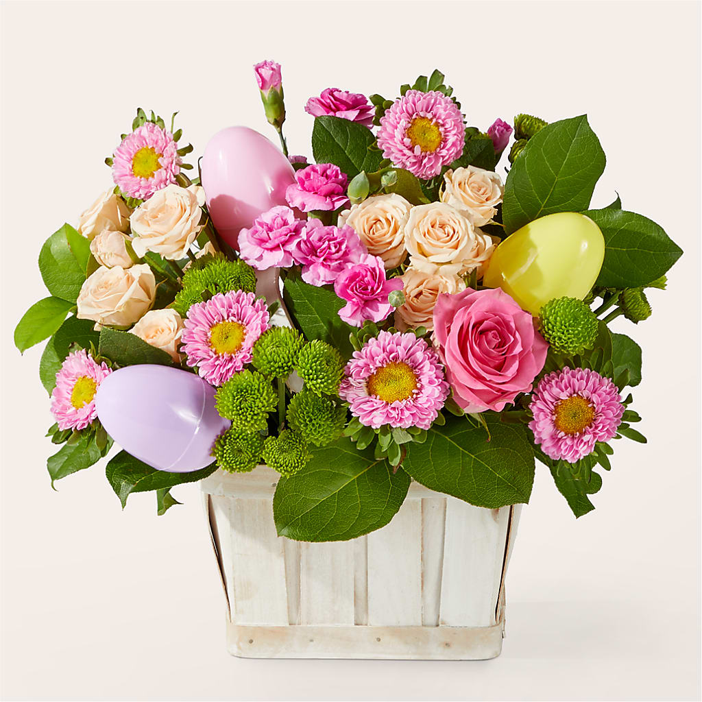 Get Eggcited Basket – BERMAN'S FLOWERS, Kingsburg CA