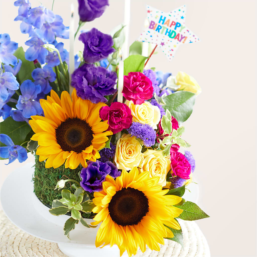 Star of the Day Floral Cake – BERMAN'S FLOWERS, Kingsburg CA