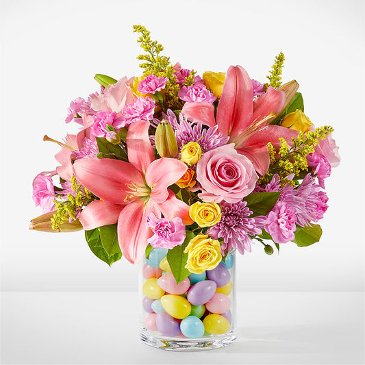 Easter Egg Hunt Bouquet – BERMAN'S FLOWERS, Kingsburg CA
