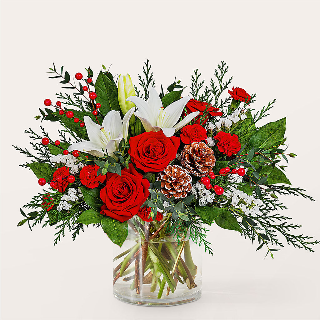 Best in Snow Bouquet – BERMAN'S FLOWERS, Kingsburg CA