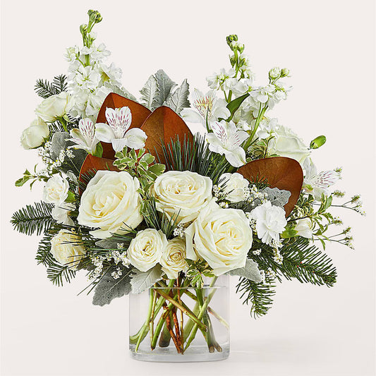 Fresh Snowfall Bouquet – BERMAN'S FLOWERS, Kingsburg CA