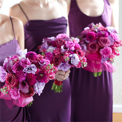Bridesmaid's Garden Bouquet – BERMAN'S FLOWERS, Kingsburg CA