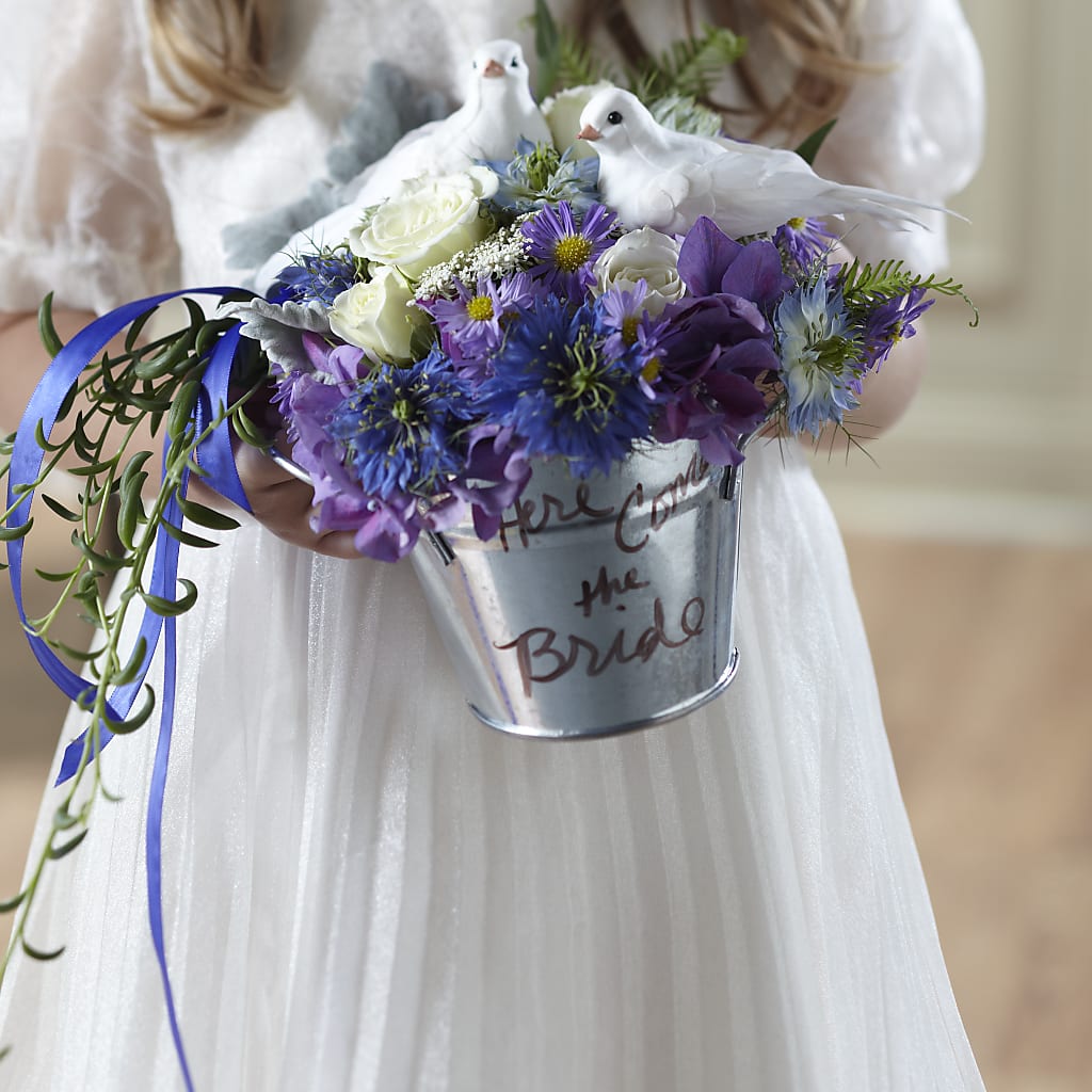 Enchantment Flower Girl Arrangement – BERMAN'S FLOWERS, Kingsburg CA