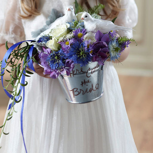 Enchantment Flower Girl Arrangement – BERMAN'S FLOWERS, Kingsburg CA