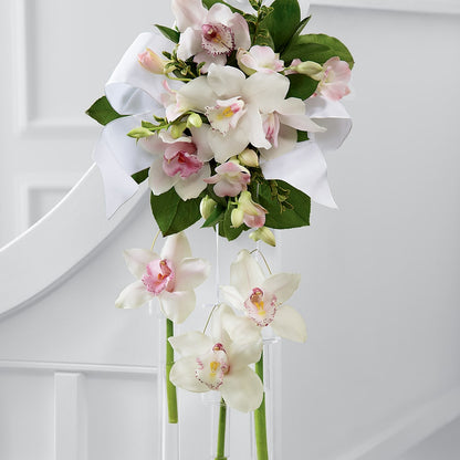 Perfect Entrance Pew Arrangement – BERMAN'S FLOWERS, Kingsburg CA