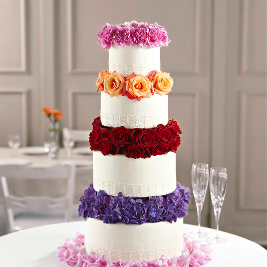 Infinite Love Cake Décor – BERMAN'S FLOWERS, Kingsburg CA