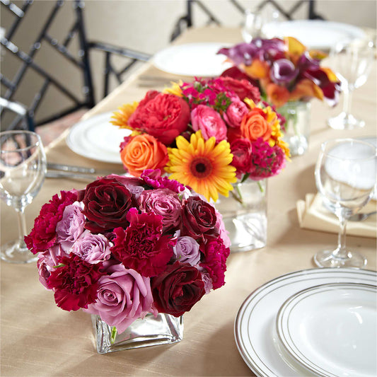 Love's Eternity Centerpiece – BERMAN'S FLOWERS, Kingsburg CA