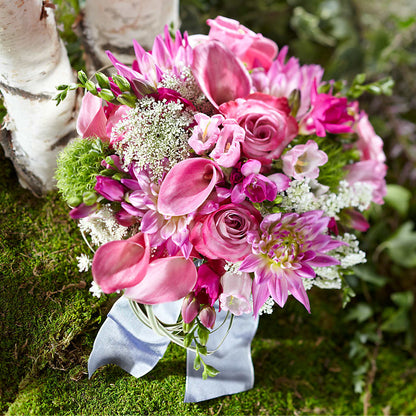 Pink Profusion Bouquet – BERMAN'S FLOWERS, Kingsburg CA